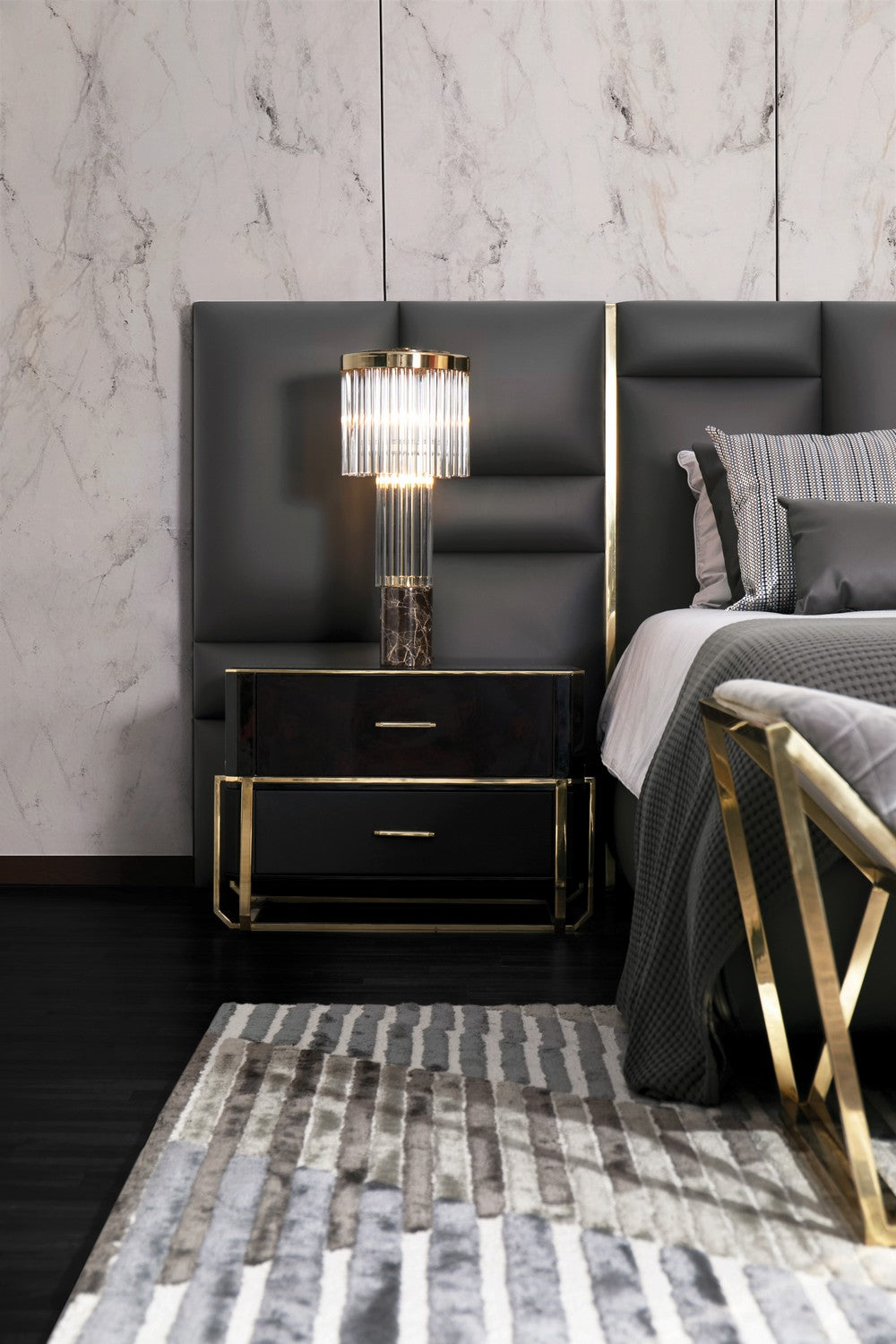 BRASS HARDWARE & MODERN FURNISHINGS