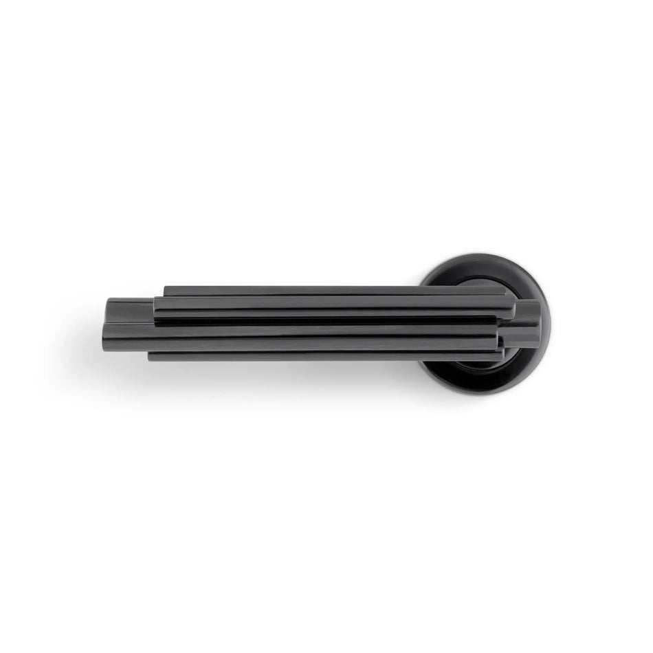 LUXURY BLACK NICKEL BRUBECK TW5016 DOOR LEVER PULLCAST JEWELRY HARDWARE