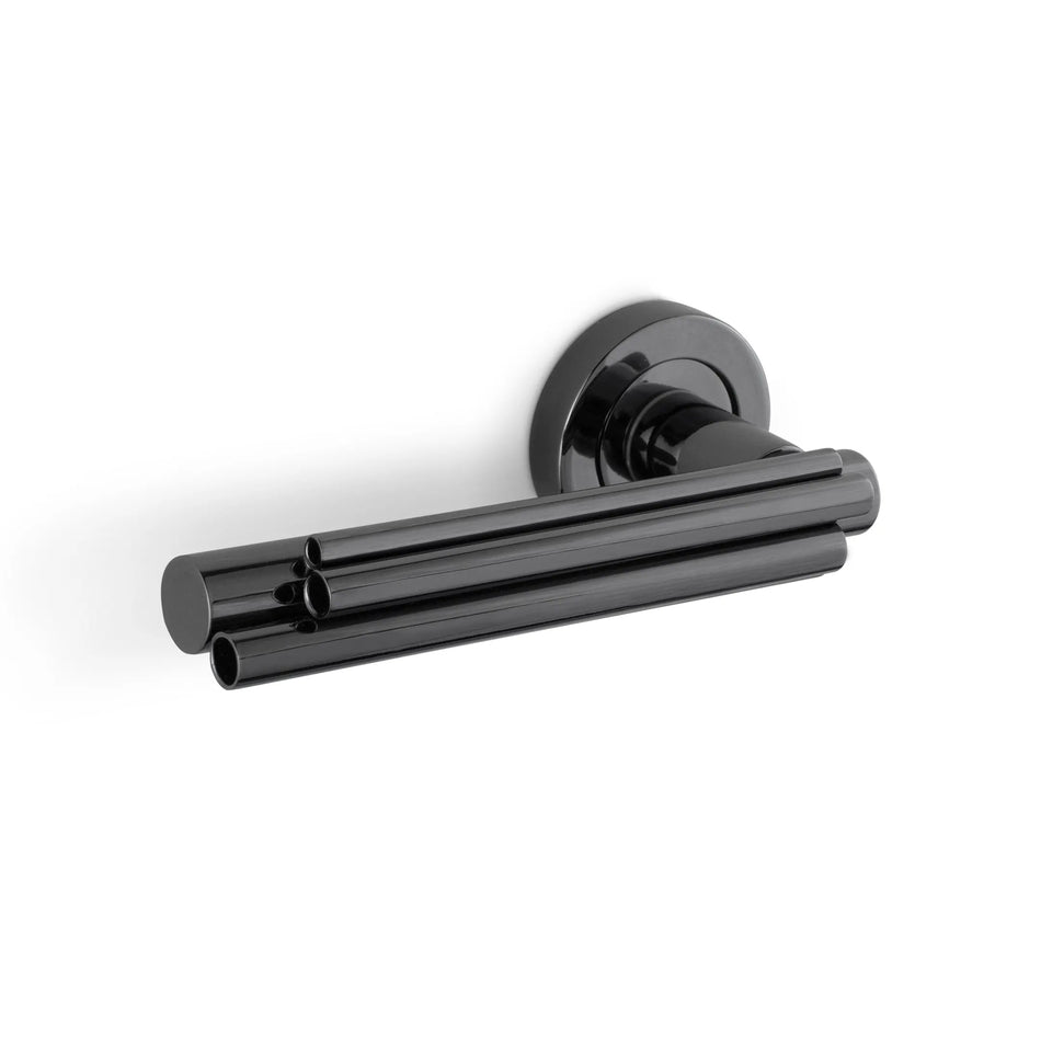 LUXURY BLACK NICKEL BRUBECK TW5016 DOOR LEVER PULLCAST JEWELRY HARDWARE