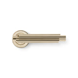 LUXURY GOLD BRUBECK TW5016 DOOR LEVER PULLCAST JEWELRY HARDWARE