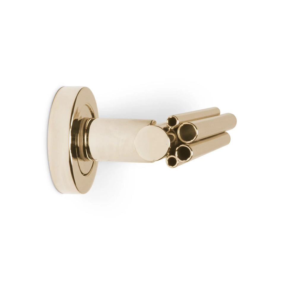 LUXURY GOLD BRUBECK TW5016 DOOR LEVER PULLCAST JEWELRY HARDWARE