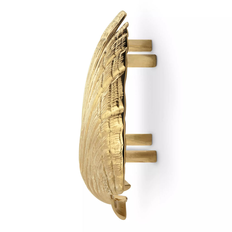 LUXURY GOLD SEASHELL OC2041 DOOR PULL PULLCAST JEWELRY HARDWARE