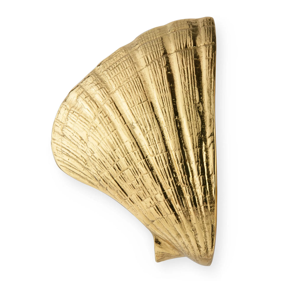 LUXURY GOLD SEASHELL OC2041 DOOR PULL PULLCAST JEWELRY HARDWARE