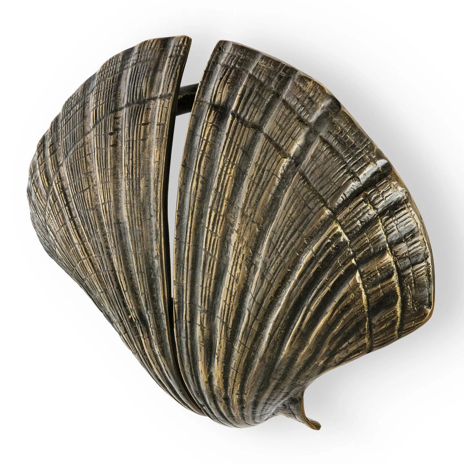 LUXURY AGED SEASHELL OC2041 DOOR PULL PULLCAST JEWELRY HARDWARE