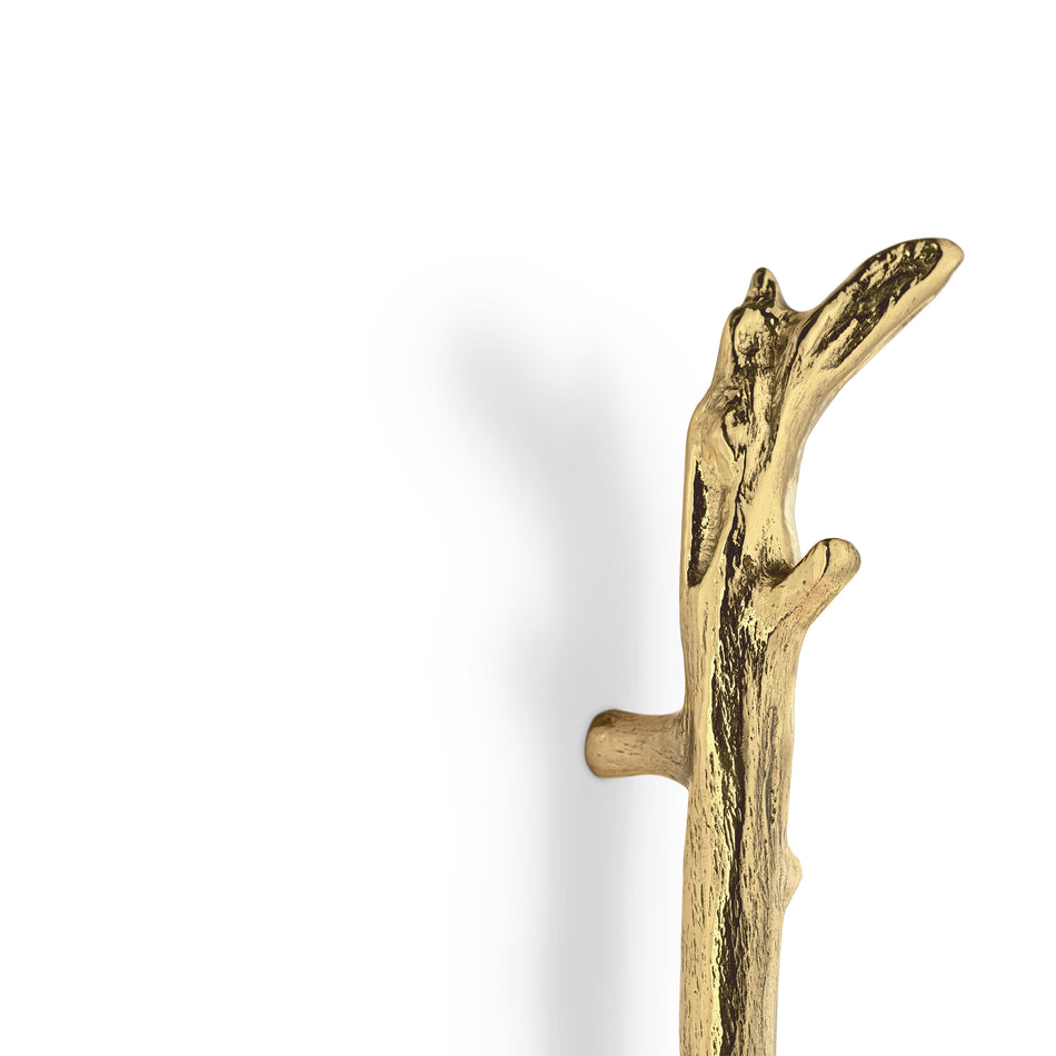 LUXURY GOLD TWIG EA1095 DOOR PULL PULLCAST JEWELRY HARDWARE