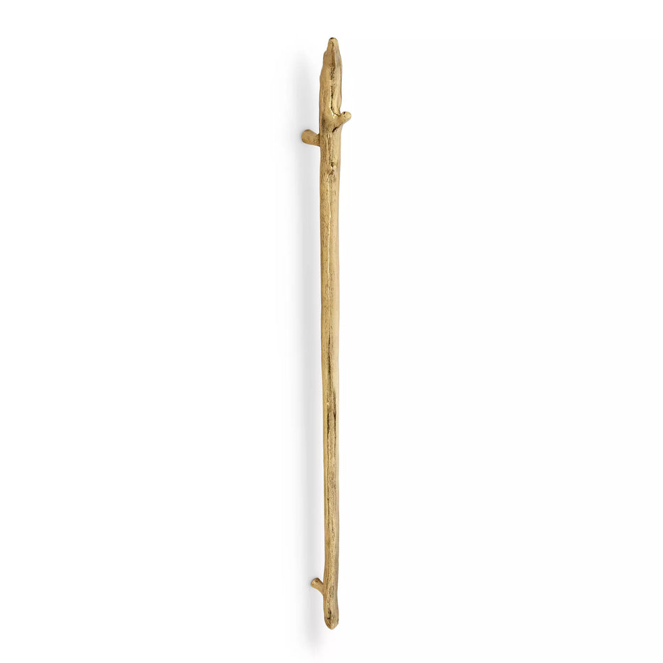 LUXURY GOLD TWIG EA1095 DOOR PULL PULLCAST JEWELRY HARDWARE