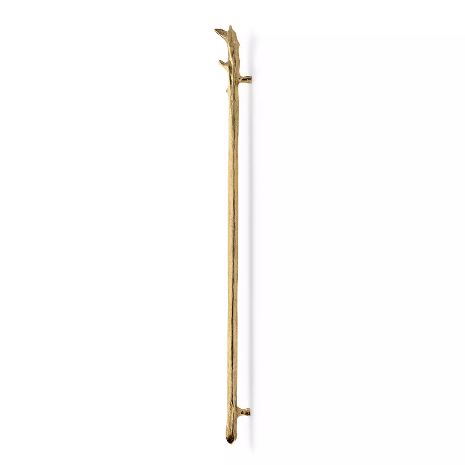 LUXURY GOLD TWIG EA1095 DOOR PULL PULLCAST JEWELRY HARDWARE