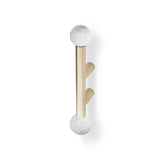 QUANTUM TW5020 CABINET HANDLE CARRARA MARBLE PULLCAST JEWELRY HARDWARE