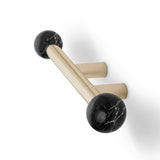 QUANTUM TW5020 CABINET HANDLE NERO MARQUINA PULLCAST JEWELRY HARDWARE
