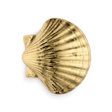 LUXURY GOLD SEASHELL OC2040 DRAWER HANDLE PULLCAST JEWELRY HARDWARE