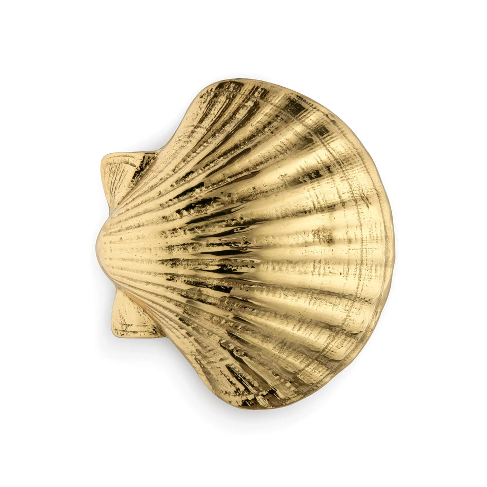 LUXURY GOLD SEASHELL OC2040 DRAWER HANDLE PULLCAST JEWELRY HARDWARE