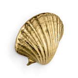 LUXURY GOLD SEASHELL OC2040 DRAWER HANDLE PULLCAST JEWELRY HARDWARE
