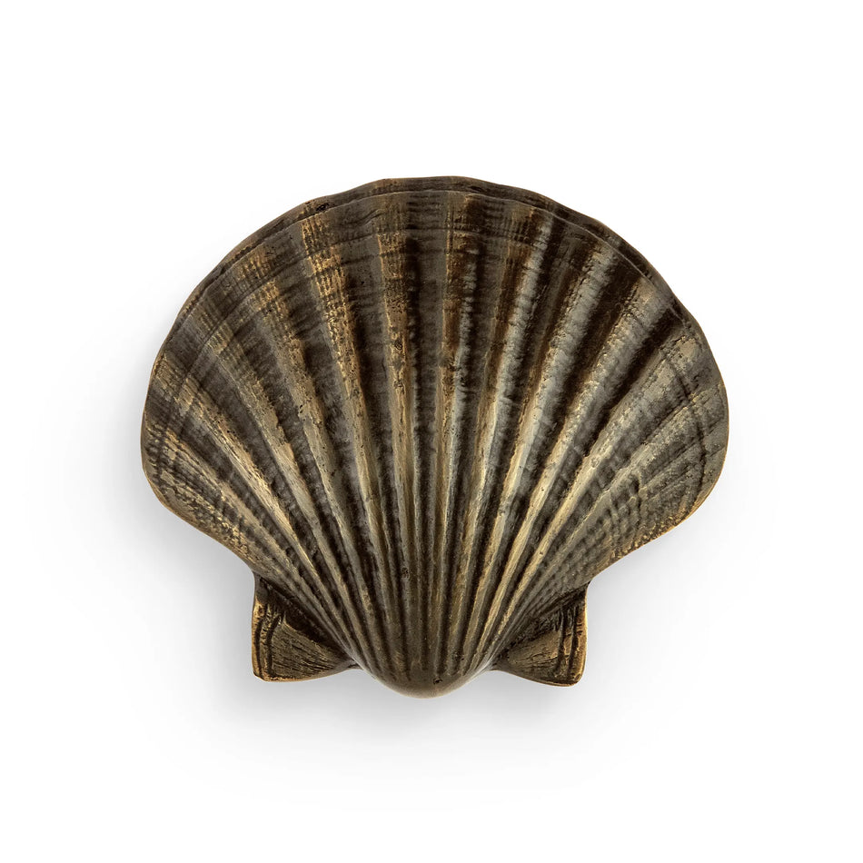 LUXURY AGED SEASHELL OC2040 DRAWER HANDLE PULLCAST JEWELRY HARDWARE