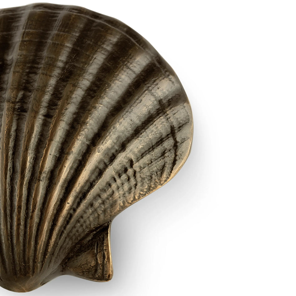 LUXURY AGED SEASHELL OC2040 DRAWER HANDLE PULLCAST JEWELRY HARDWARE