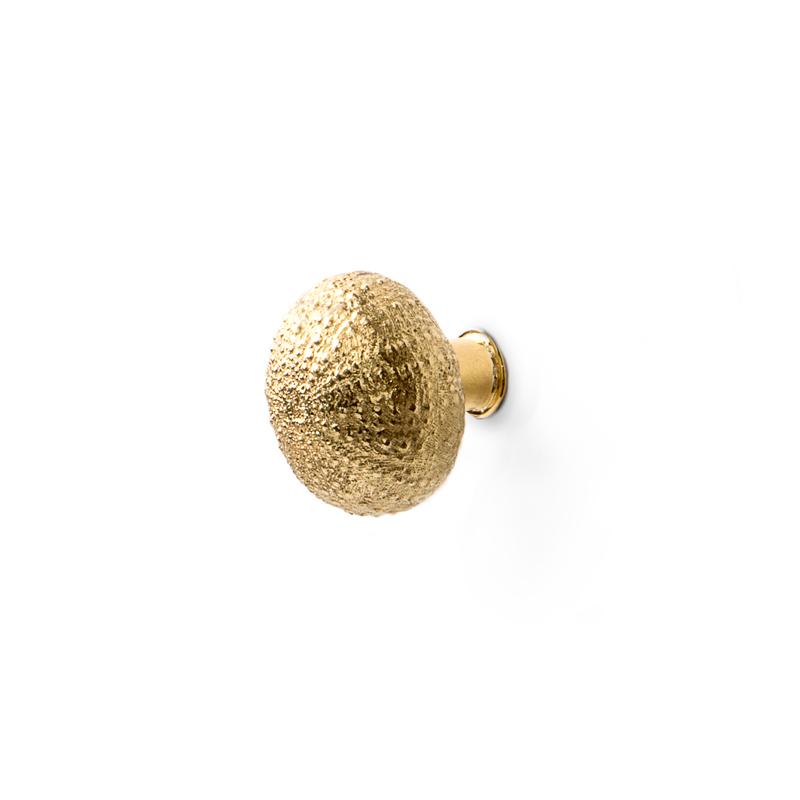 LUXURY GOLD DRAWER HANDLE URCHIN OC2015 BY PULLCAST JEWELRY HARDWARE