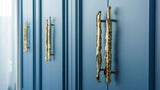 MULTIPLE GOLD DOOR HANDLE KESYA EA1009 BY PULLCAST JEWELRY HARDWARE