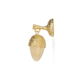 LUXURY GOLD ACORN EA1078 CABINET KNOB BY PULLCAST JEWELRY HARDWARE