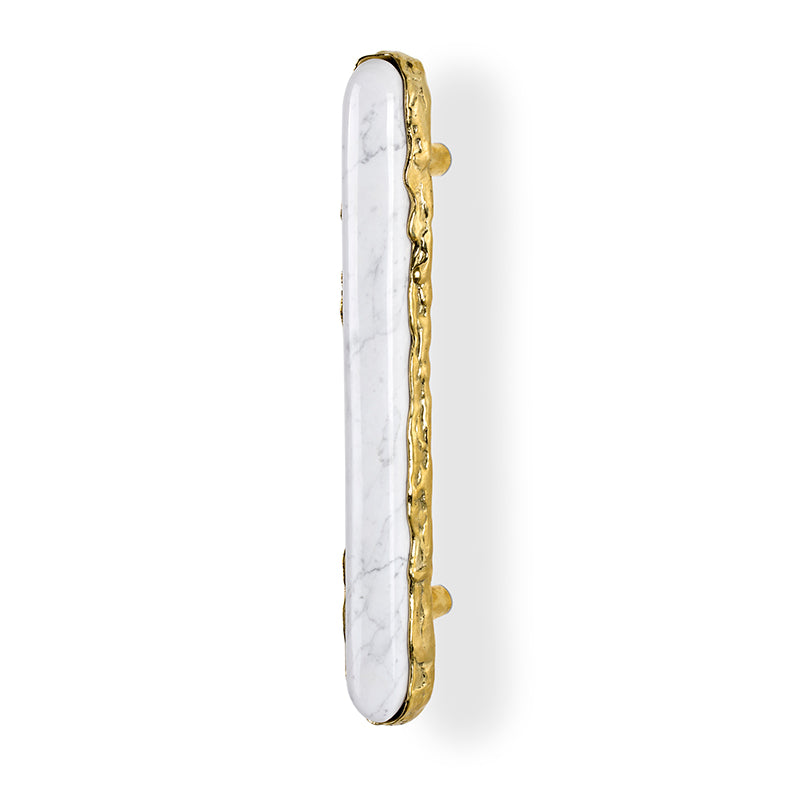 LUXURY GOLD CABINET PULL TIFFANY MARBLE CM3026 BY PULLCAST JEWELRY HARDWARE