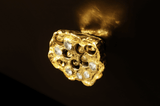 LUXURY GOLD DRAWER KNOB COMB LE4012 BY PULLCAST JEWELRY HARDWARE