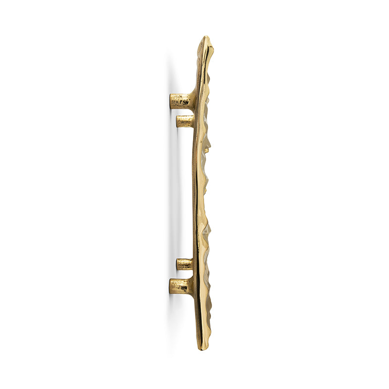 LUXURY GOLD DOOR PULL BARUKA CM3037 BY PULLCAST JEWELRY HARDWARE