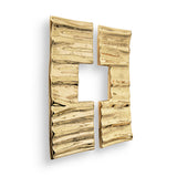 LUXURY GOLD DOOR PULL BARUKA CM3037 BY PULLCAST JEWELRY HARDWARE