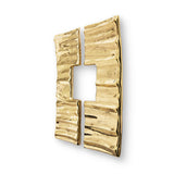 LUXURY GOLD DOOR PULL BARUKA CM3037 BY PULLCAST JEWELRY HARDWARE