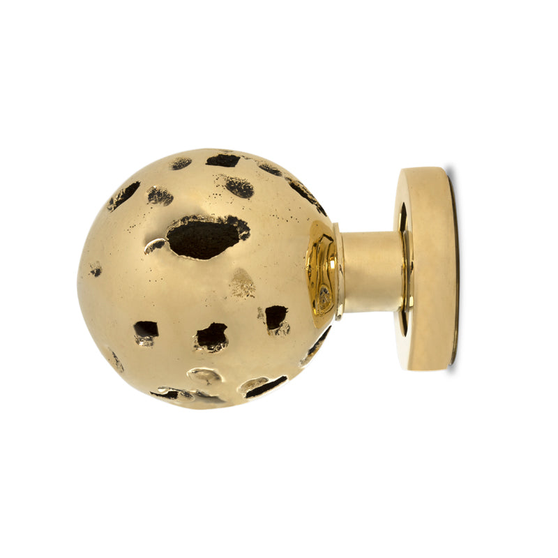 LUXURY GOLD DOOR KNOB METEOR EA1048 BY PULLCAST JEWELRY HARDWARE