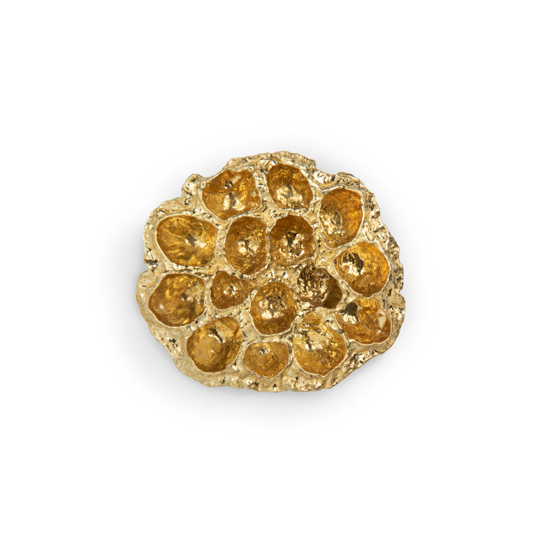 LUXURY GOLD CABINET HANDLE COMB EA1021 BY PULLCAST JEWELRY HARDWARE