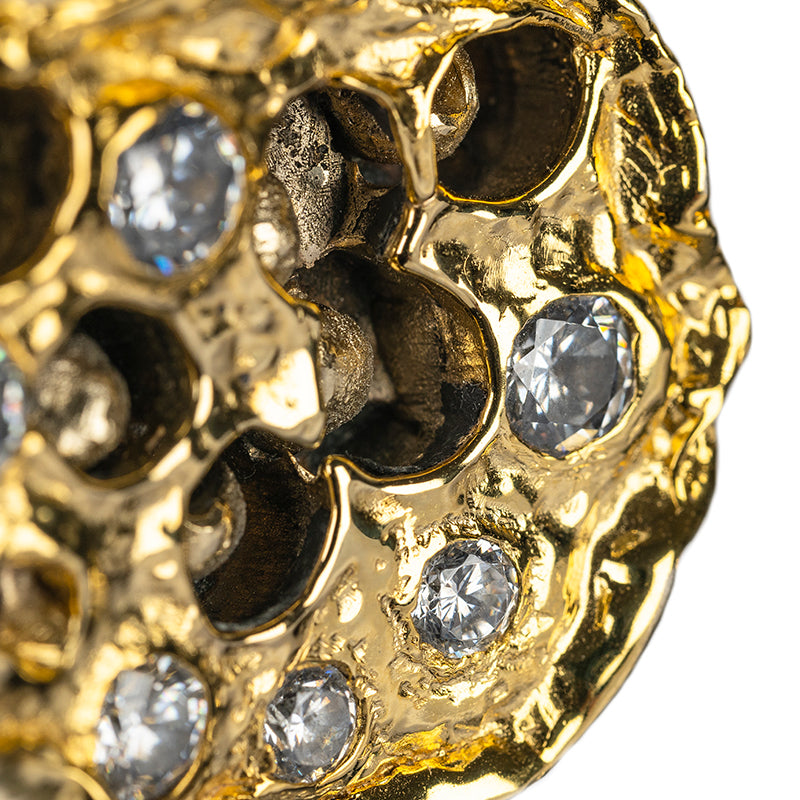 LUXURY GOLD DRAWER KNOB LE4012 BY PULLCAST JEWELRY HARDWARE