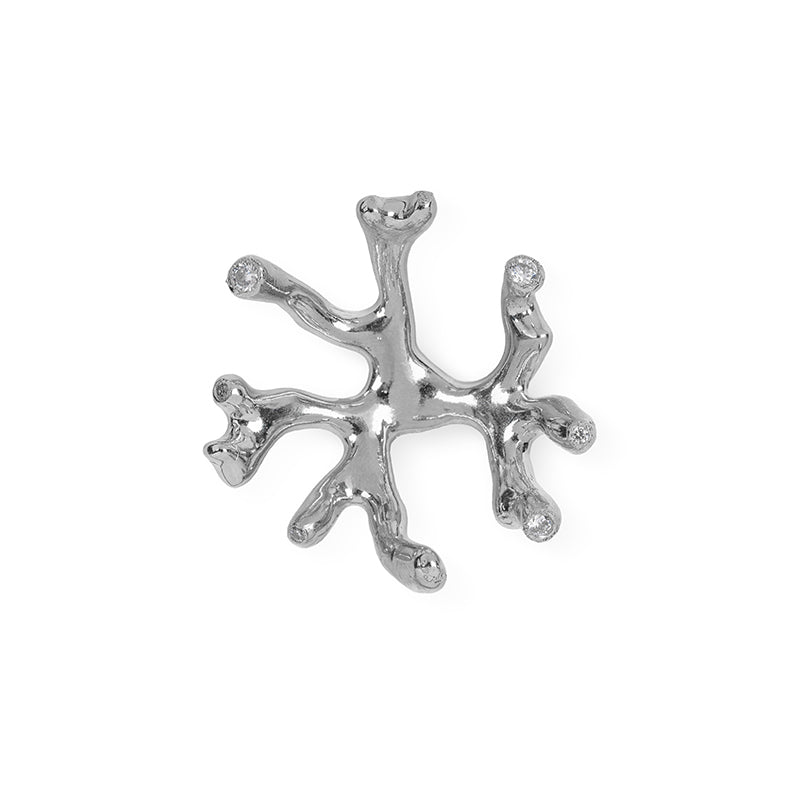 LUXURY SILVER CABINET HANDLE CODIUM LE4013 BY PULLCAST JEWELRY HARDWARE