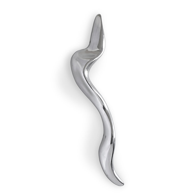 LUXURY SILVER DOOR PULL DUNE EA1060 BY PULLCAST JEWELRY HARDWARE