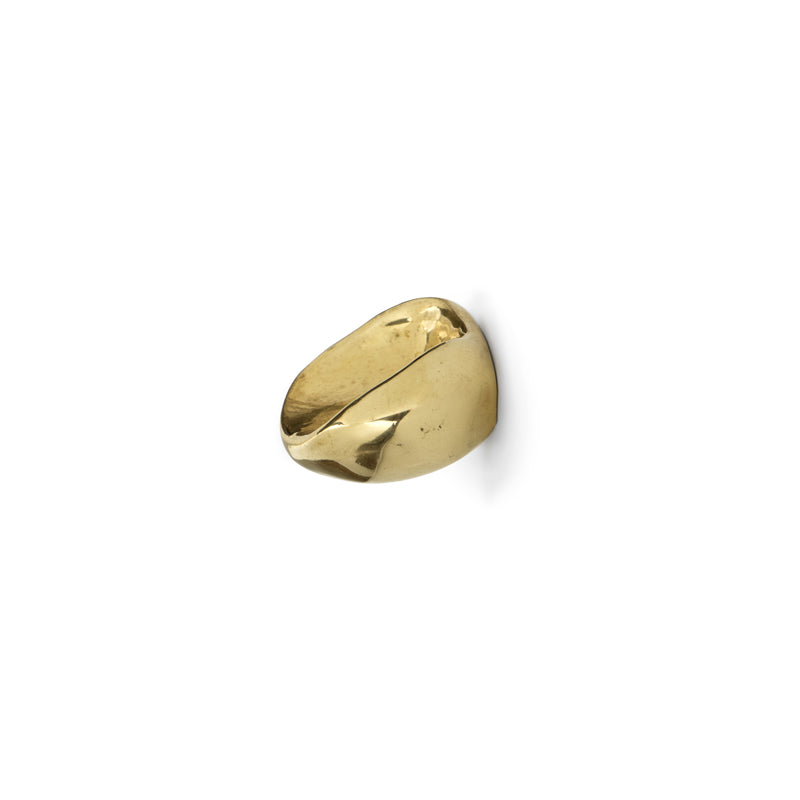 LUXURY GOLD DRAWER HANDLE ERGOS CM3011 BY PULLCAST JEWELRY HARDWARE
