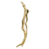 LUXURY GOLD DOOR PULL FLOW EA1039 BY PULLCAST JEWELRY HARDWARE