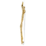 LUXURY GOLD DOOR PULL FLOW EA1039 BY PULLCAST JEWELRY HARDWARE