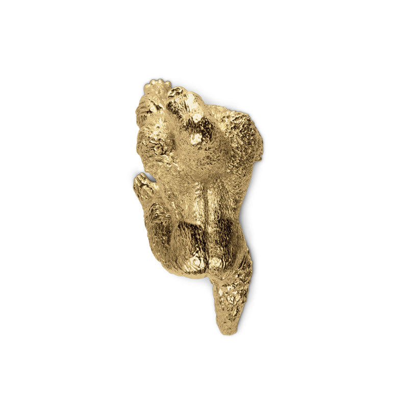 LUXURY GOLD DRAWER HANDLE GORILLA KD7025 BY PULLCAST JEWELRY HARDWARE