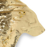 LUXURY GOLD DOOR HANDLE LEAF EA1053 BY PULLCAST JEWELRY HARDWARE