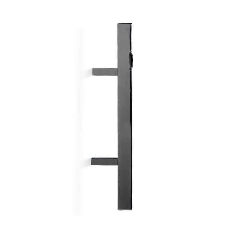 LUXURY SILVER CABINET HANDLE ONYX LE4014 BY PULLCAST JEWELRY HARDWARE