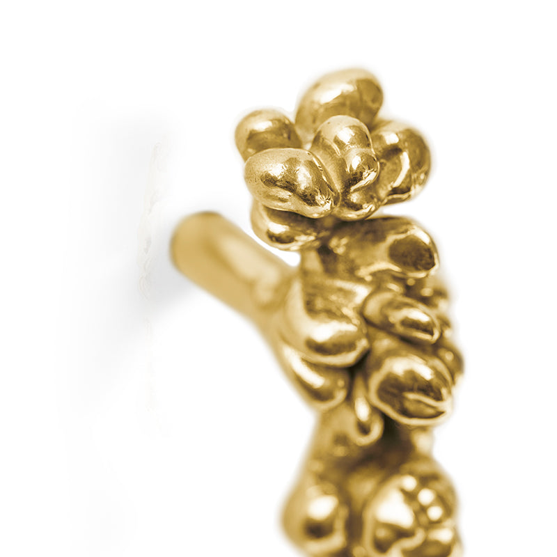 LUXURY GOLD CABINET PULL BELIZE OC2037 BY PULLCAST JEWELRY HARDWARE