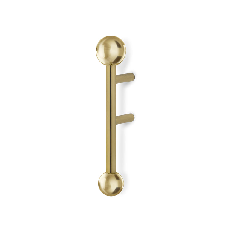 LUXURY GOLD CABINET HANDLE QUANTUM TW5006 BY PULLCAST JEWELRY HARDWARE