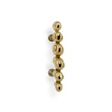LUXURY GOLD DRAWER PULL NATICA OC2003 BY PULLCAST JEWELRY HARDWARE