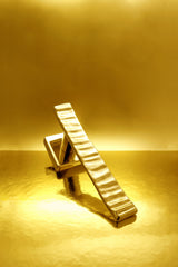 LUXURY GOLD DOOR LEVER BARUKA CM3043 BY PULLCAST JEWELRY HARDWARE