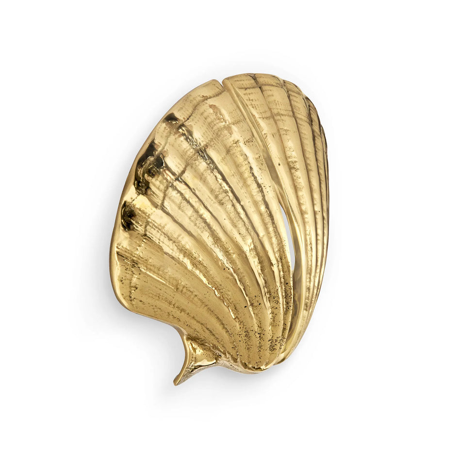 LUXURY GOLD DRAWER HANDLE SEASHELL OC2039 BY PULLCAST JEWELRY HARDWARE