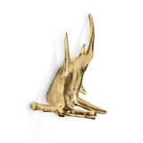 LUXURY GOLD DRAWER HANDLE SHARK KD7029 BY PULLCAST JEWELRY HARDWARE