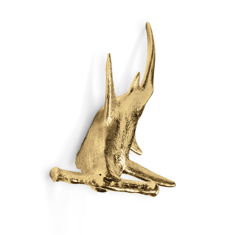 LUXURY GOLD DRAWER HANDLE SHARK KD7029 BY PULLCAST JEWELRY HARDWARE