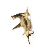 LUXURY GOLD DRAWER HANDLE SHARK KD7029 BY PULLCAST JEWELRY HARDWARE