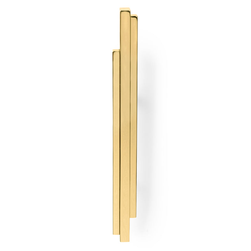 LUXURY GOLD DOOR PULL SKYLINE CM3013 BY PULLCAST JEWELRY HARDWARE
