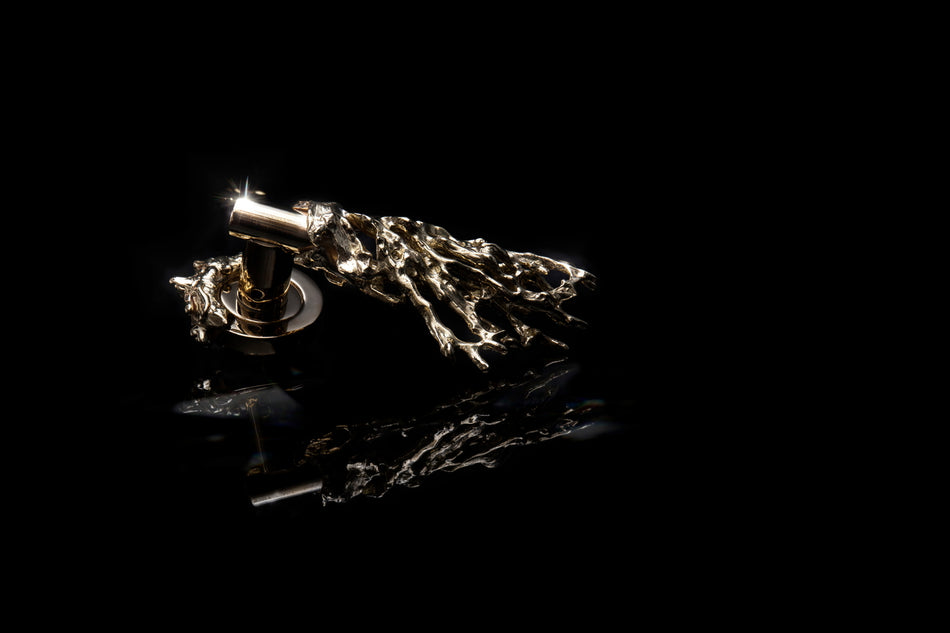 LUXURY GOLD DOOR LEVER TOILE OC2024 BY PULLCAST JEWELRY HARDWARE