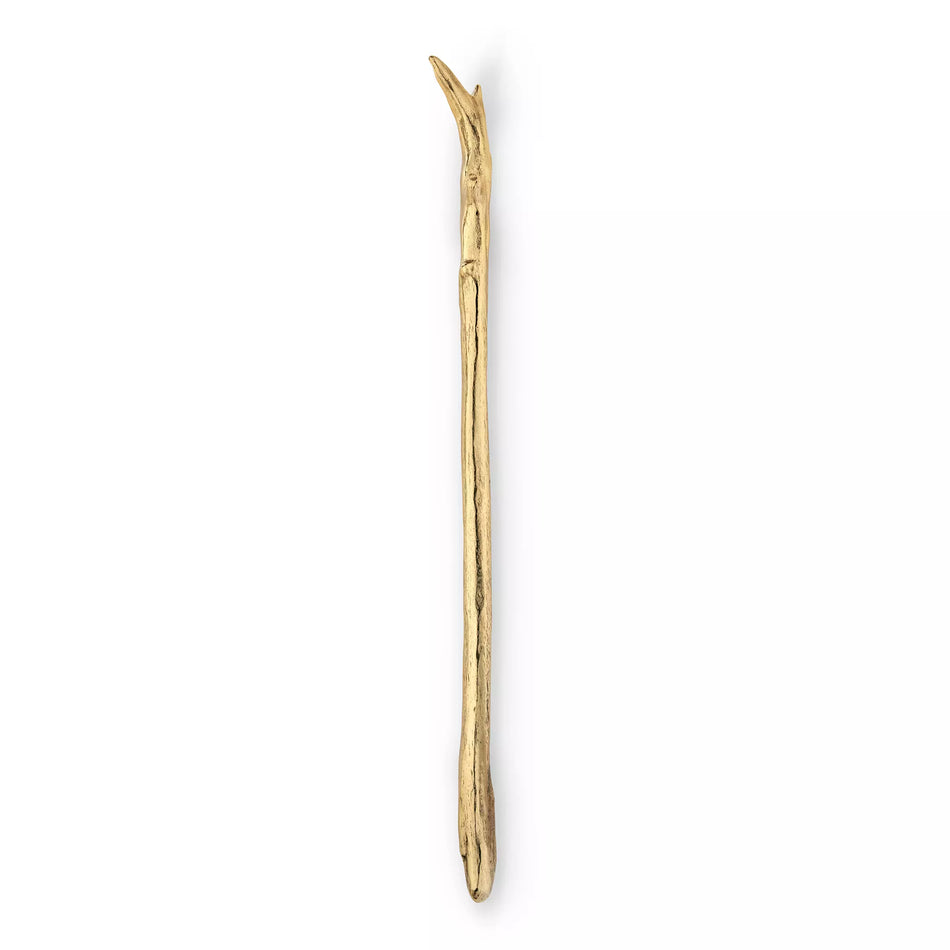 LUXURY GOLD DOOR PULL TWIG EA1094 BY PULLCAST JEWELRY HARDWARE