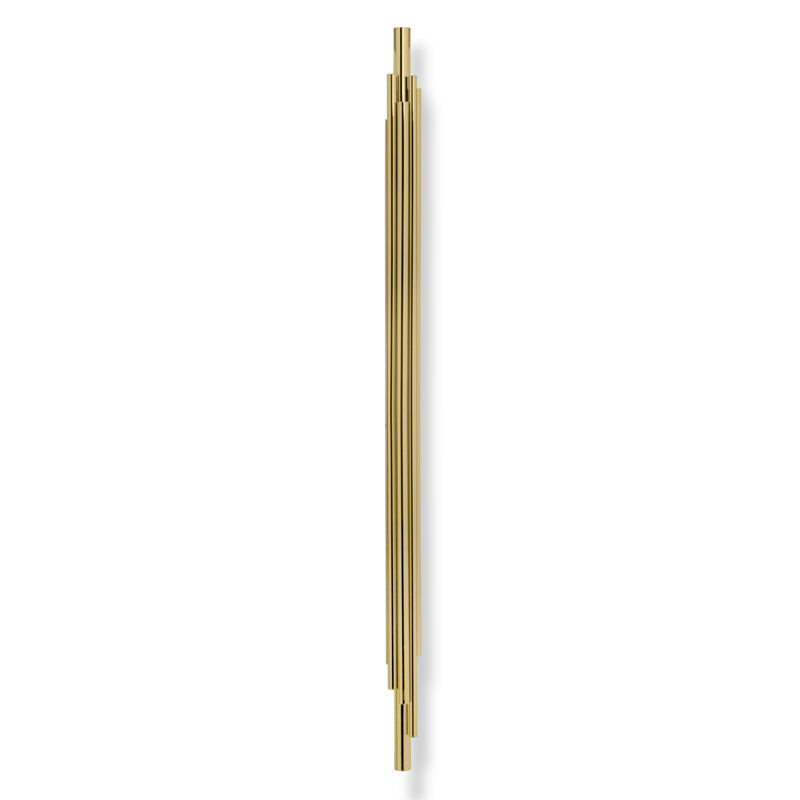 LUXURY GOLD DOOR HANDLE BRUBECK TW5001 BY PULLCAST JEWELRY HARDWARE