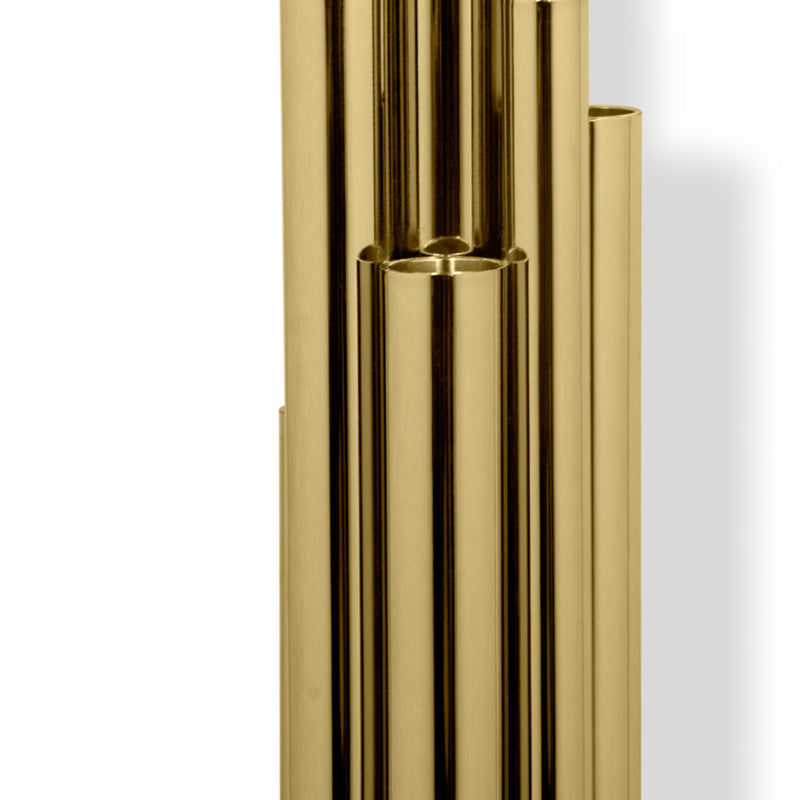 LUXURY GOLD DOOR HANDLE BRUBECK TW5001 BY PULLCAST JEWELRY HARDWARE